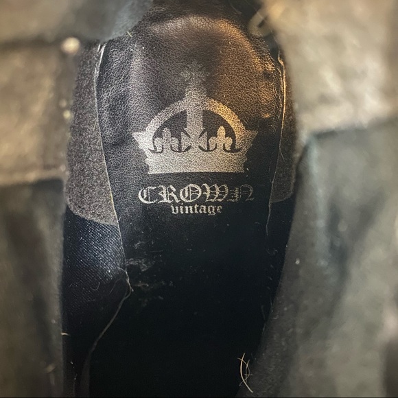 Crown Vintage- Black Suede Robbie Bootie - Picture 9 of 10